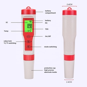 Sonda de Medidor de <span class=keywords><strong>pH</strong></span> EZ9908, Electrodo de Vidrio, Probador de Calidad del Agua, Precisión de 0.5 <span class=keywords><strong>pH</strong></span> para Tratamiento de Aguas Residuales Industriales y Laboratorio - Product Image 4