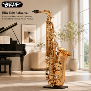 <span class=keywords><strong>Saxophone</strong></span> alto professionnel en laiton, clé Mi bémol, instruments à vent pour débutants adultes - <span class=keywords><strong>Prix</strong></span> de gros/OEM/d'usine - Product Image 3