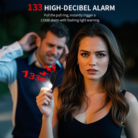 Alarma Personal Inteligente 2 en 1, Compatible con Google Find Hub y Apple Find My. Localizador GPS, Dispositivo de Protección Antirrobo