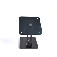 POS Pivotant Carte De Crédit Personnalisé Stand En Alliage D'aluminium Réglable Pos Tablette Stand Pos Stand pour 75*75MM Vesa