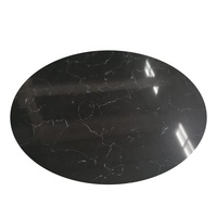 Dessus de Table à manger en granit, forme ovale, pierre naturelle
