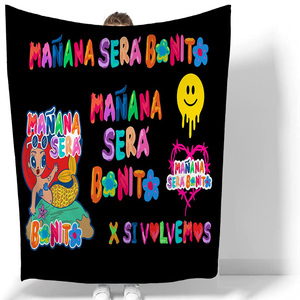 Manta Personalizada de <span class=keywords><strong>Karol</strong></span> <span class=keywords><strong>G</strong></span>, Cálida, Acogedora, de Felpa, para el Hogar, para Cama, Cómoda, Ligera, para Sofá - Product Image 2