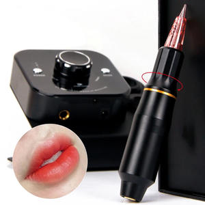 Vente chaude broderie sourcil et lèvre avec seringue <span class=keywords><strong>kit</strong></span> de machine à tatouer <span class=keywords><strong>rotative</strong></span> PMU machine micro vibration compteur de courant - Product Image 1
