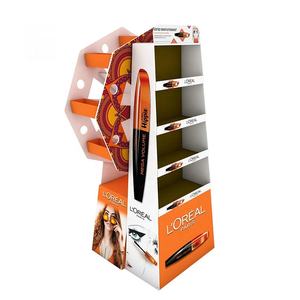 Özelleştirilebilir Modern raflı karton göstergesi standı raflar çevre dostu ve makyaj ve parfüm mağaza tanıtımı için dayanıklı - Product Image 2