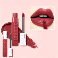Gloss à lèvres liquide mat velours Romantic Beauty, rouge à lèvres longue tenue, non décolorant, maquillage pour les lèvres, logo personnalisé