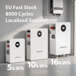 Système de Stockage Solaire 5 kWh 10 kWh 15 kWh <span class=keywords><strong>Onduleur</strong></span> Domestique 51,2 V Batteries Lithium-Ion 48 V 100 Ah 200 Ah 280 Ah Batterie LiFePO4 Powerwall - Product Image 1