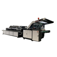 Machine à plastifier flûte entièrement automatique à grande vitesse pour la fabrication de cartons
