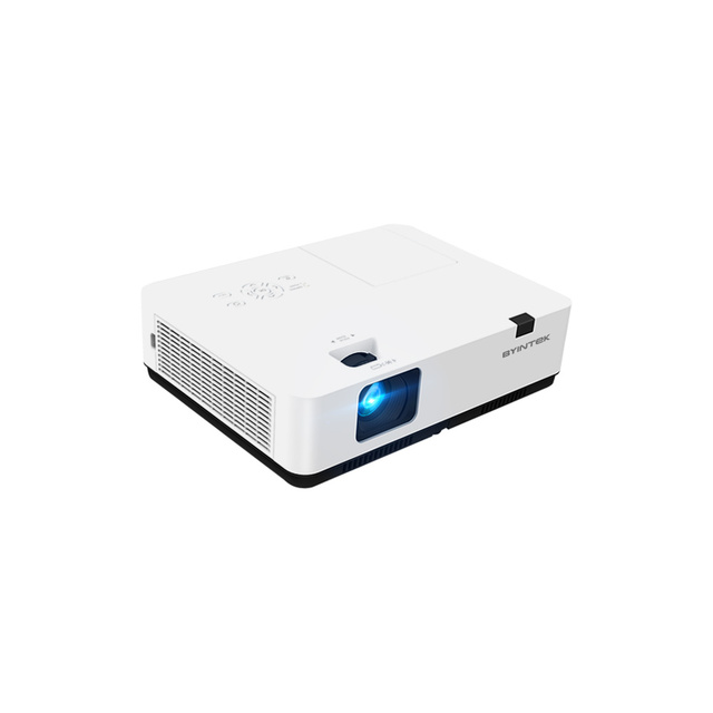 Byintek K201 Overhead Outdoor Holographic 4K 3D 3LCD Outdoor Theatre Movie Hologram LAsEr Large Venue Projector
