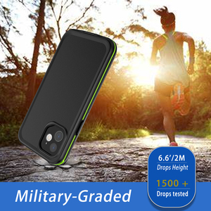 Rái Cá hộp rõ ràng điện thoại di động Trường hợp 360 đầy đủ bảo vệ điện thoại di động Bìa trường hợp trong suốt cho lặn bơi - Product Image 4