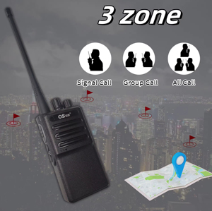 เครื่องรับส่งวิทยุมือถือ5W เข้ารหัส AES256 3โซนวิทยุสื่อสารระยะไกล818<span class=keywords><strong>ว</strong></span>ิทยุ DMR Ong ทอล์คกี้ไร้สาย - Product Image 3