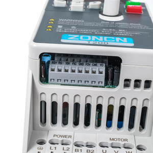 Variateur de fréquence (VFD) monophasé/triphasé ZONCN série T200 pour moteur AC 220/380V - Product Image 1