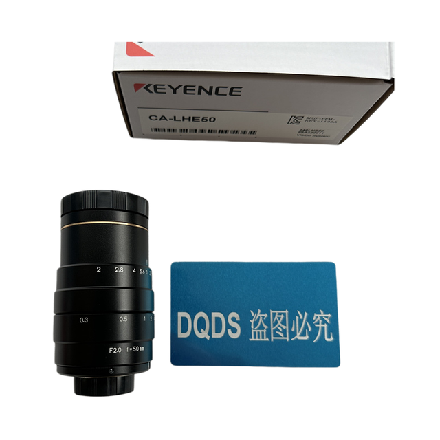 CA-LHE50 Machine Vision C-Mount Lens 50mm Focal Length Compatible With 4/3" Image Sensor For Industrial Visual Inspection