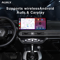 Lecteur DVD Android universel pour voiture de 12,3 pouces, panneau de navigation pour Honda HRV 2021-2023 avec faisceau de câblage