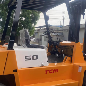 High Efficiency Vigoshop Used TCM FD50 Diesel Forklift with Three Stage Mast and 3254mm Fork Length for <b>Material</b> <b>Handling</b> - Product Image 1