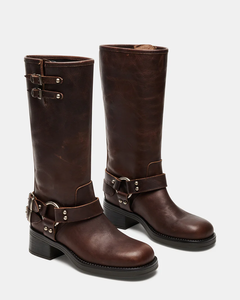 PU Leder Damen stiefel Kniehohe Stiefel mit Block absätzen Elegante bequeme lange Stiefel für Damen - Product Image 3