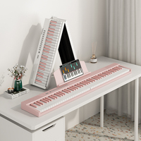 Piano numérique pliable Yinlang Music 88 touches, clavier électronique portable multifonction