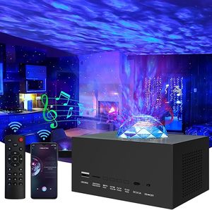 Proyector de <span class=keywords><strong>estrellas</strong></span> de proyección de varios colores para dormitorio, decoración del hogar, <span class=keywords><strong>luces</strong></span> de fiesta, cubo, Galaxia, proyector, <span class=keywords><strong>luces</strong></span> nocturnas - Product Image 6