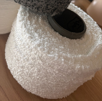Fil chenille 100% polyester, fil fantaisie, couleurs teintes en masse avec certification GRS pour canapé/textile de maison