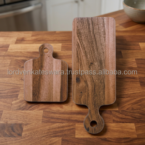 Tabla de Cortar Ovalada de Madera de Haya Ecológica Pulida para Uso en Mesa - Product Image 6