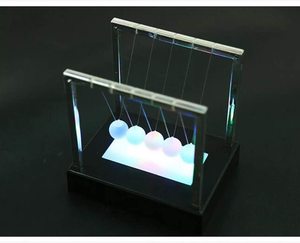 Gelsonlab HSPD-343 Newton Cradle Balance Ball Led Balancer <span class=keywords><strong>Physique</strong></span> Sciences Pendule Bureau pour Bureau Professeur <span class=keywords><strong>de</strong></span> <span class=keywords><strong>Physique</strong></span> - Product Image 6