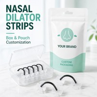 Dilatateur Nasal Magnétique en Silicone Certifié CE Anti-Ronflement Aide au Sommeil Clip Nasal Vente en Gros pour les Deux Sexes
