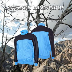 ANSZKTN ODM Dyed <b>Letter</b> Long Casual Sports <b>Men</b> Women Corduroy Polyester Warm Windproof Anti-fouling Sportswear Outdoor <b>Jacket</b> - Product Image 2