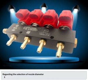 หัวฉีดแก๊ส OLIVER CNG สำหรับรถยนต์ อุปกรณ์เสริมแก๊สสำหรับรถยนต์ ระบบแปลงน้ำมันเป็นแก๊ส หัวฉีดแก๊สแบบคอมมอนเรล ความเร็วสูง เงียบ - Product Image 2