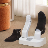 WINBANG WB-ESD19-001 Déshumidificateur de chaussures, Séchoir à casques à ozone, Séchoir à bottes de ski, Machine portable avec minuterie, Chauffage électrique en ABS, 40-45°C, LED