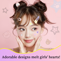 Patchs Hydrocolloïdes Étanche en Forme d'Étoiles Colorées et d'Animaux Mignons pour le Traitement des Imperfections du Visage – Vente en Gros (20 et 24 unités)