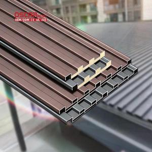 Paneles de Techo Aislantes Impermeables de Aleación de Aluminio, Tejas Tipo Sándwich, <span class=keywords><strong>Cubierta</strong></span> para Patio, Decoración para Villas y Apartamentos, Paneles de Techo Aislados - Product Image 1