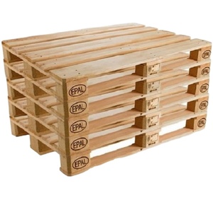 Palettes en bois Epal d'occasion simples pour l'entrepôt Qualité du stockage Palettes en bois Euro Epal - Product Image 4
