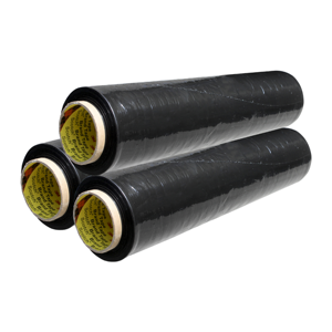 50cm PE Translucide Stretch Wrap Film Noir Doux LLDPE Étanche À L'humidité Soufflage 500mm Largeur Rouleaux pour Emballage Palette Emballé - Product Image 1