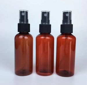 للبيع بالجملة زجاجة بخاخ من البلاستيك العنبر مع زجاجة بخاخ العنبر من البلاستيك الأسود الناعم - Product Image 2
