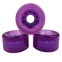 YSMLE Remplacements de qualité supérieure Résistant à l'usure 65MM Quad Roller Skate PU Wheels