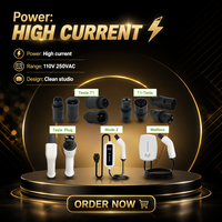Adaptor Pengisian Daya Tesla T1 Tesla Mode 2 Wallbox Konektor EV Fase Tunggal