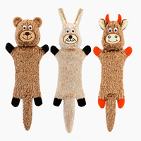 Collection en gros de jouets pour animaux en peluche, jouets pour chiens en peluche qui couinent, jouets pour animaux de compagnie en peluche pour la vente en gros auprès des fabricants chinois