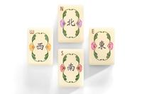 Jeu de tuiles de mahjong américain de luxe en acrylique Golden Harvest, idéal pour les jeux de casino et les divertissements pour adultes