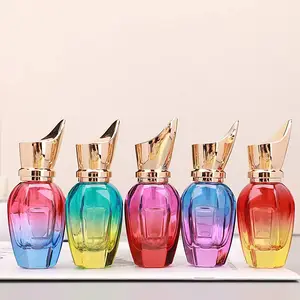 Klaar Om Te Verzenden Luxe Parfum Lege Cilinderfles 30 50 Ml Amber Glazen Parfum Spuitflessen Met Fijne Mistsproeier