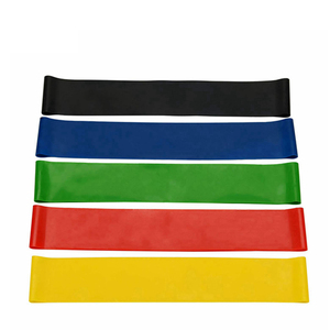 Hot Bán 5 Pcs Latex Tập Thể Dục Ban Nhạc Khác Nhau Mức Sức Đề Kháng Cho Tập Thể Dục Cơ Thể Xây Dựng Tập Thể Dục Đàn Hồi Đào Tạo Ban Nhạc - Product Image 2