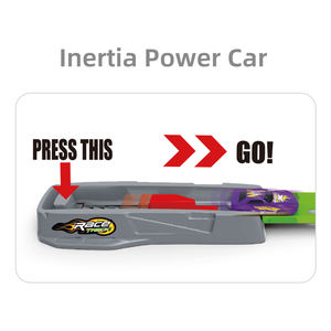 <span class=keywords><strong>Catapulta</strong></span> Rail Cars Play Set para niños Regalo para niños Camión de carreras Juguetes con 2 coches - Product Image 2