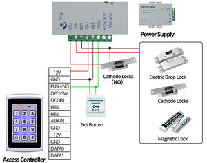 Serrure électrique à panneau court 12V robuste Goldbridge, prix usine, sans clé, en acier inoxydable pour portes coulissantes - Product Image 6