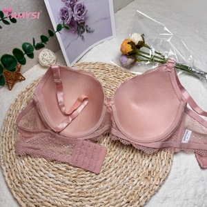 138# <span class=keywords><strong>Soutien</strong></span>-<span class=keywords><strong>Gorge</strong></span> d'Été Nouveau et Adorable de Style Sexy et Fin <span class=keywords><strong>pour</strong></span> Femmes Fortes, Couleur Unie, à Armature et Ajustable, Push-Up avec Nœud en Dentelle, Vente en <span class=keywords><strong>Gros</strong></span> - Product Image 6