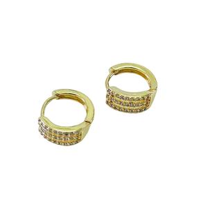 Boucles d'oreilles en zircon mosaïque bon marché et <span class=keywords><strong>de</strong></span> haute qualité Boucles d'oreilles à la mode - Product Image 4