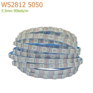 Haute luminosité SPI WS2812 voiture LED bande étroite 5mm largeur 5V WS2812B 2020 200leds RGBIC Digital Pixels bande de lumière LED Flexible - Product Image 2