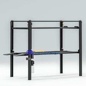 Promotion : Élévateur de stationnement hydraulique à quatre poteaux et trois niveaux de 2,5 tonnes pour <span class=keywords><strong>garage</strong></span> domestique et système de stockage - Product Image 2