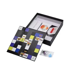 Proveedor de juegos de mesa, tablero de juego de impresión Monopoli personalizado para niños, educativo