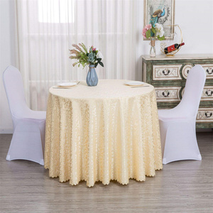 Sang trọng 132 Vòng polyester không thấm nước trắng bảng vải cho đám cưới - Product Image 4