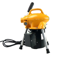 Hongli A75 Machine de nettoyage de vidange électrique domestique outil professionnel polyvalent compact avec compatibilité de câble de 8mm et 16mm