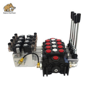 DCV140, 4 BANCO, 24 В гидравлический клапан, регулирующий клапан, ручное управление - Product Image 4