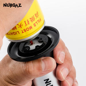 Nurgaz Camping BBQ Blowtorch, chalumeau au butane portable pour la cuisson, la pâtisserie, le barbecue, avec personnalisation du logo, 206g - Product Image 4